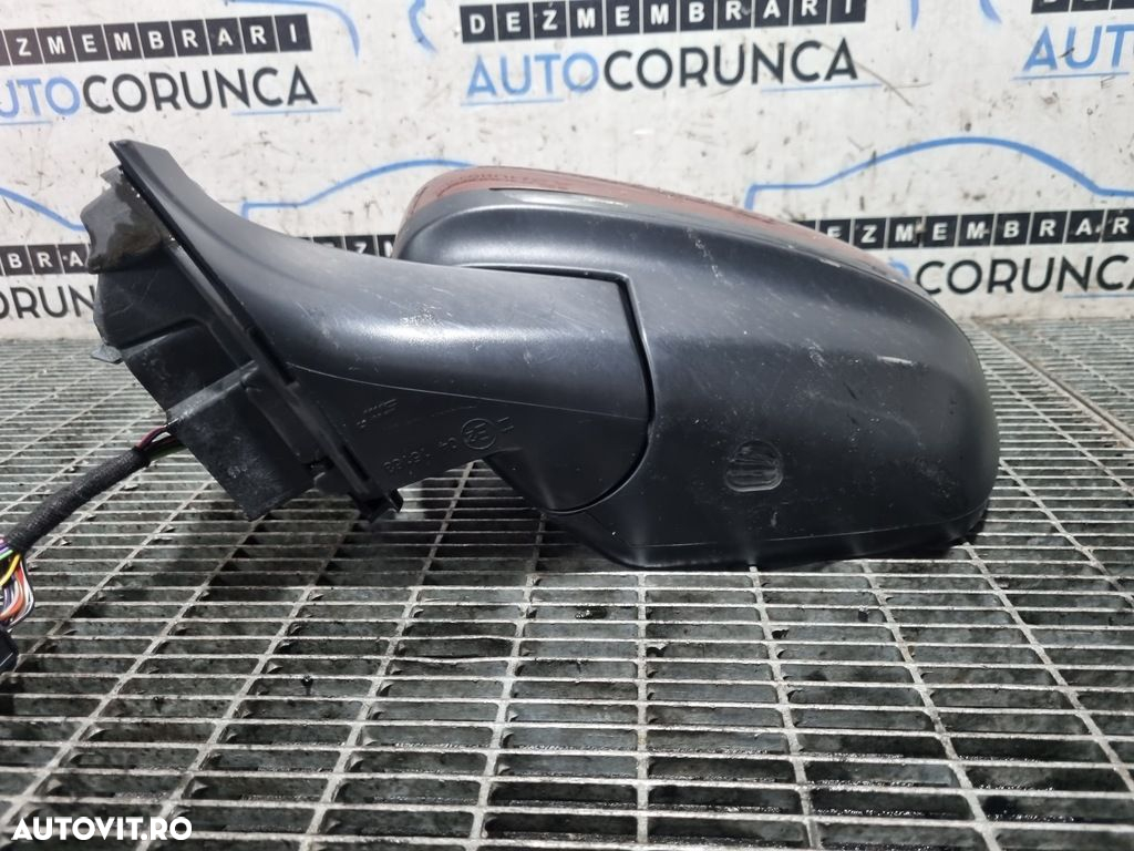 Oglinda stanga Peugeot 3008 II 2016 - 2020 4 Usi Copper Braun Perleffekt ELG (1316) ... - 3