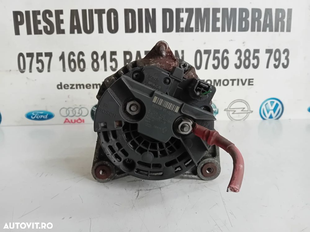 Alternator Dacia Dokker Duster Logan Clio Megane 1.5 Dci Euro 5 Cod 8200660033-B Motor K9K K9K677 - 5