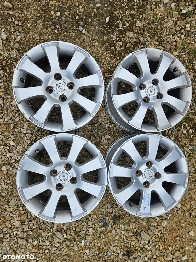 Felgi Aluminiowe Opel Corsa Tigra 4x100 56.5 15" 6.5Jx16 ET35 - 1