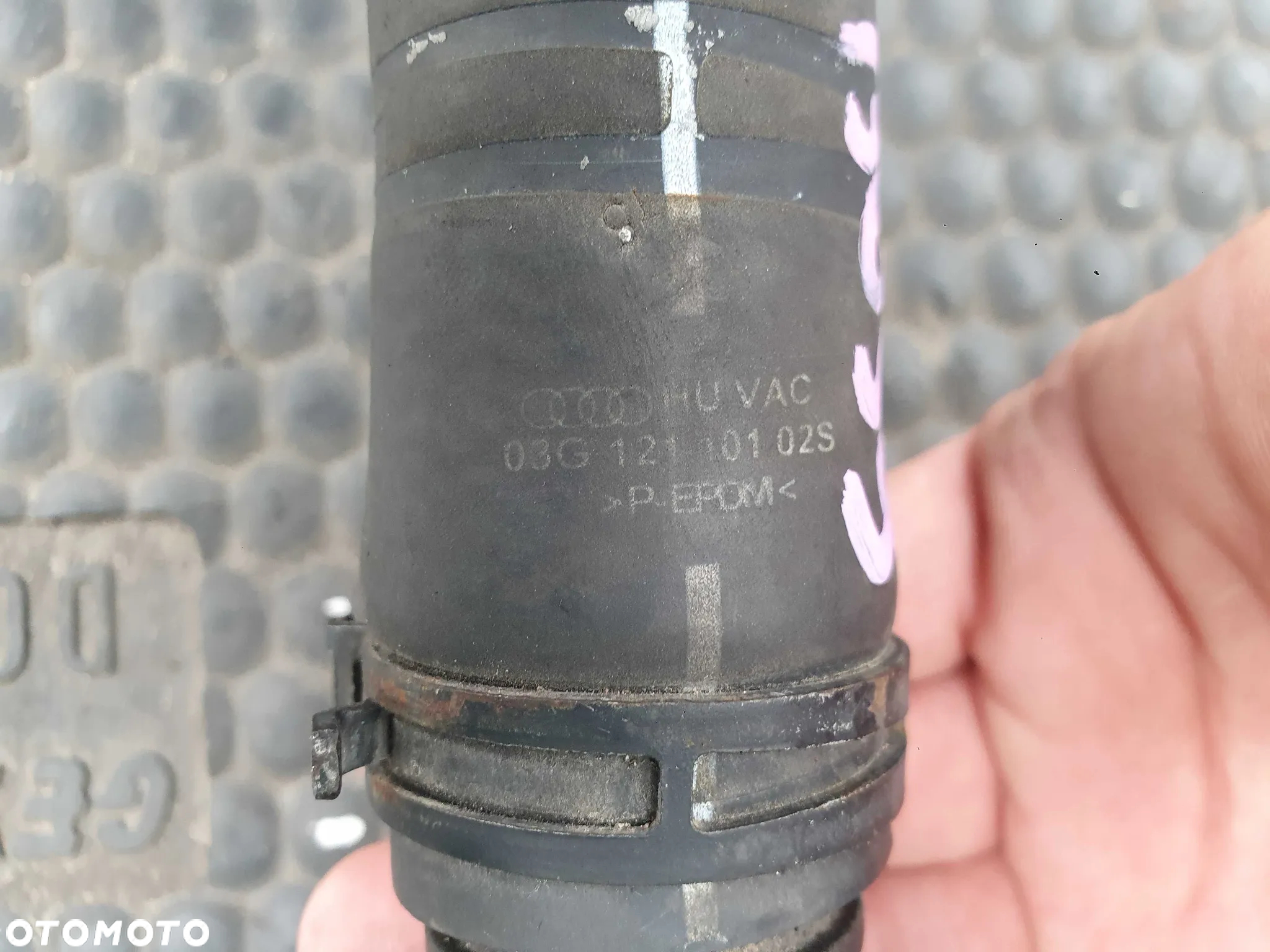 Króciec 038121132G 03G121101 Wody Płynu Przewod Rurka Waz Rozdzielacz Czujnik Temperatury 2.0 TDI AUDI A4 B7 A6 C6 - 12