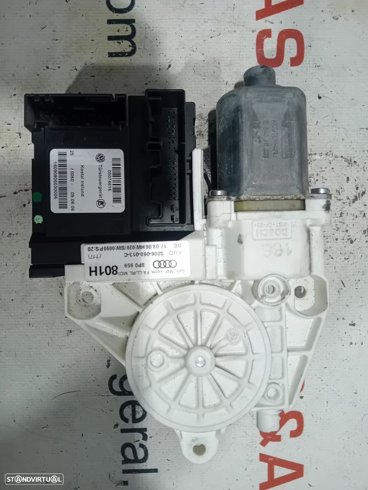 Motor Elevador Vidro Porta Frente Direito Audi A3 8P 8P0959 Original - 1