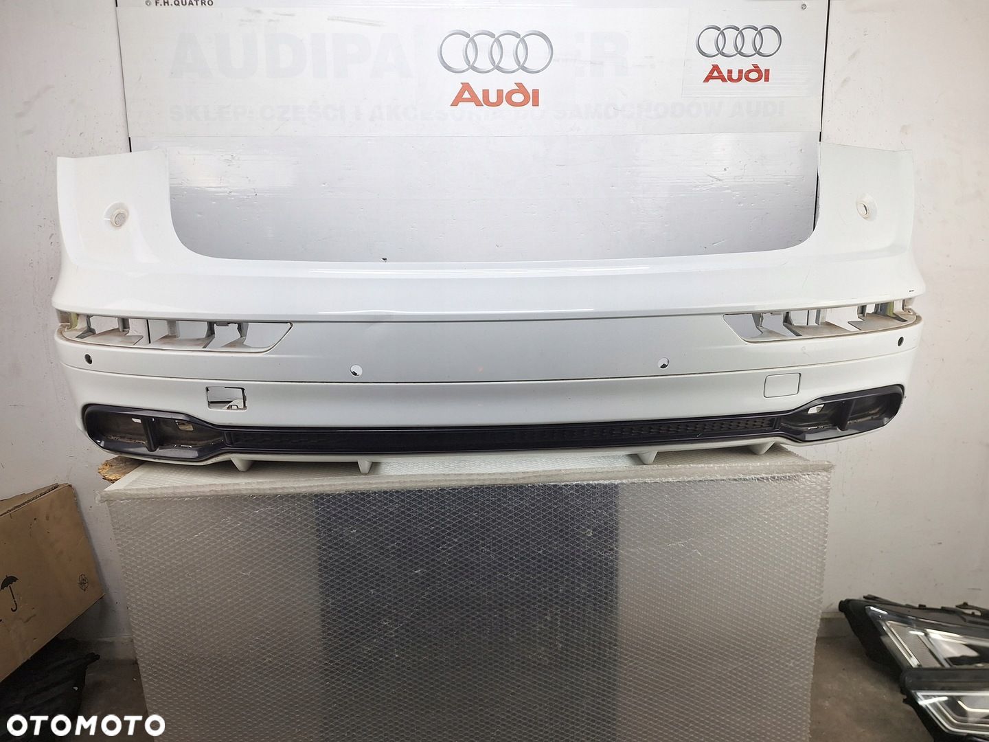 ZDERZAK AUDI Q5 80A S-LINE 2017-2021 PRZED LIFTEM ORYGINAŁ OE - 1