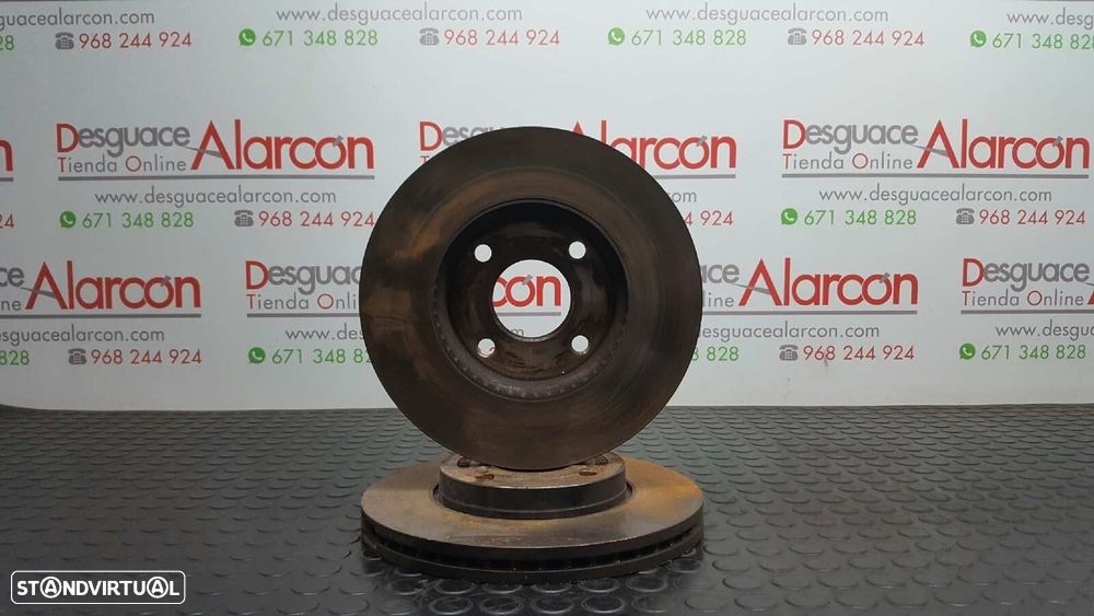 DISCO DE TRAVÃO FRENTE FORD FIESTA (CE1) TITANIUM - 1