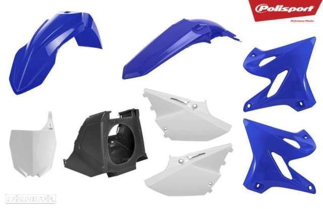 kit plasticos polisport yamaha restyling cor original yz 125 / yz 250 - 1