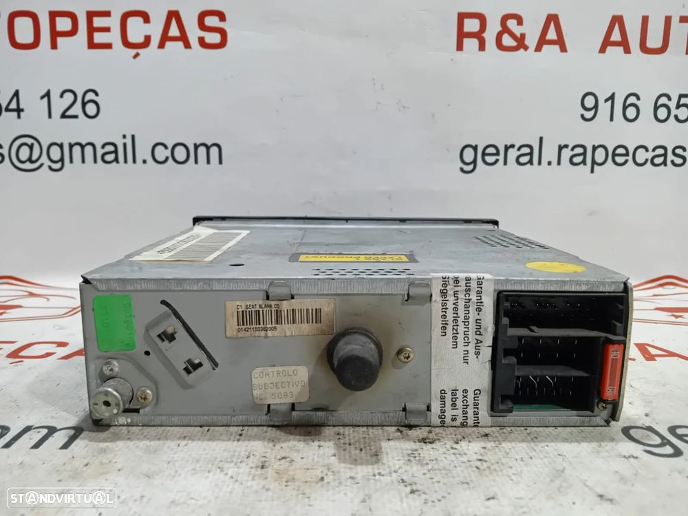 Auto Rádio Seat Ibiza 6L 6L0035156 Orignal - 4