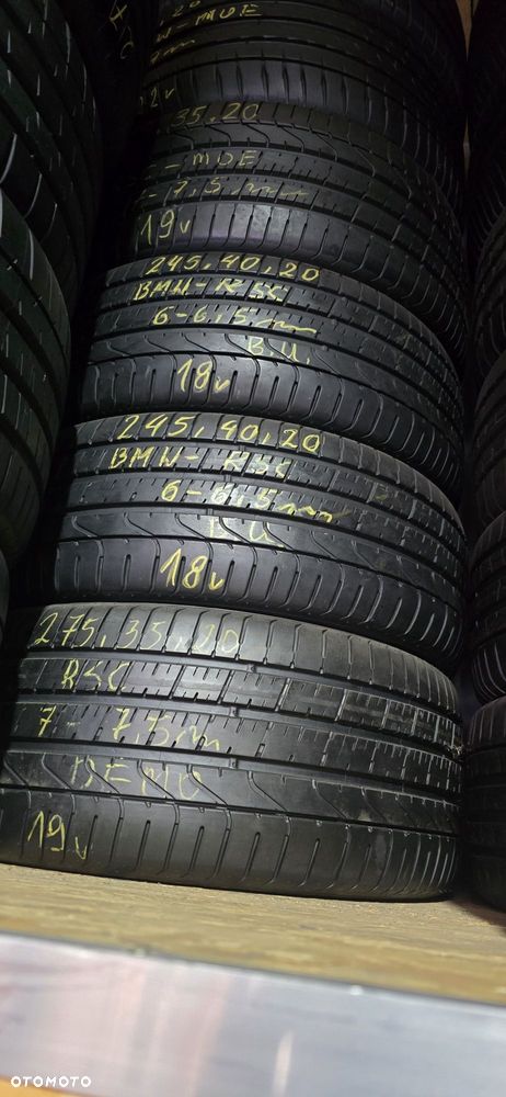 275/35/20_245/4020 Pirelli  BMW-rsc super KPL DEMO 7,5mm z 22-23r. - 1
