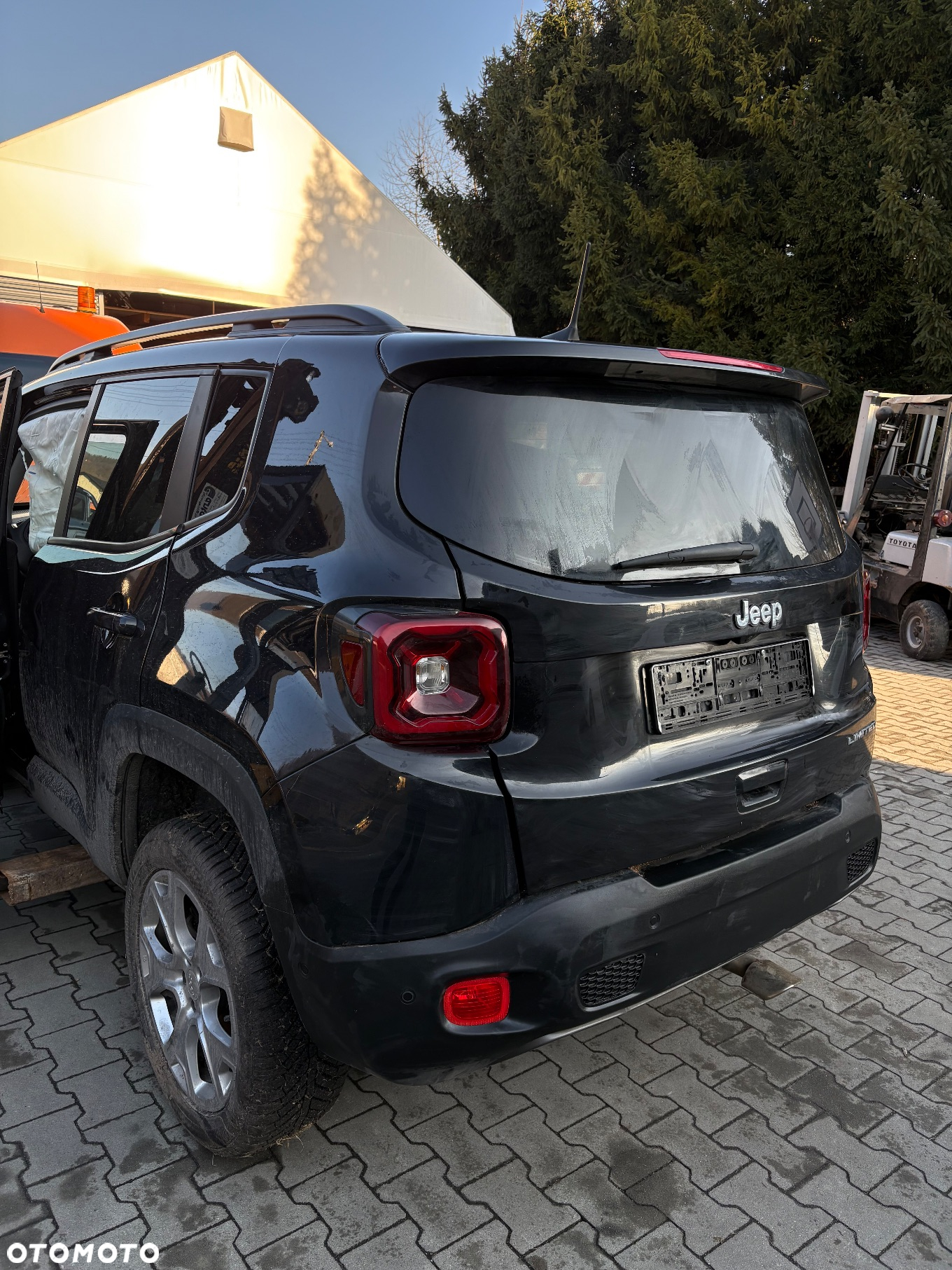 JEEP RENEGADE 2018- KOMPLETNY TYŁ KLAPA ZDERZAK LAMPY BELKA ĆWIARTKA DUPA 876 - 2