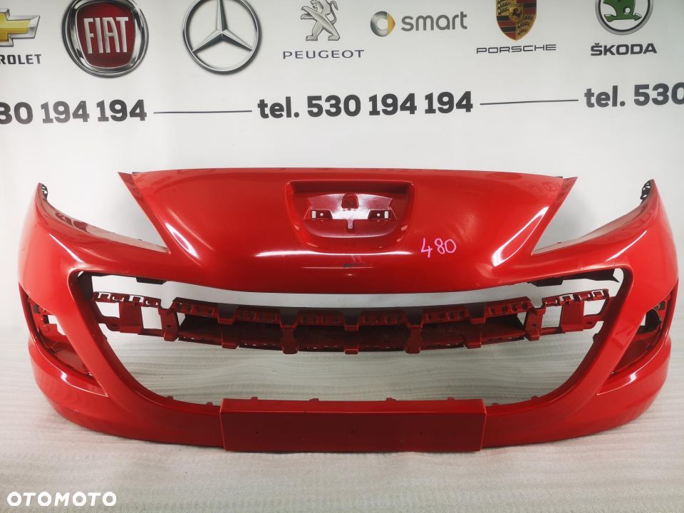 PEUGEOT 207 LIFT 09- ZDERZAK PRZEDNI PRZÓD NR AUKCJI NZ480 - 1