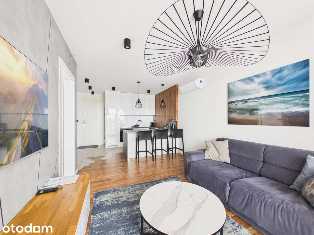 Kołobrzeg Platany | 44,5 m² | 8 piętro z widokiem na Parsętę