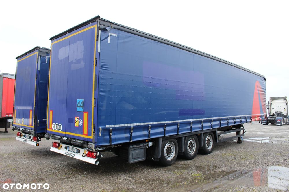 Schmitz Cargobull VARIOS /FIRANKA  /OSIE SCHMITZ / DACH PODNOSZONY/ RAMA OCYNK /SERWIS FR / IDEALNY STAN / - 8