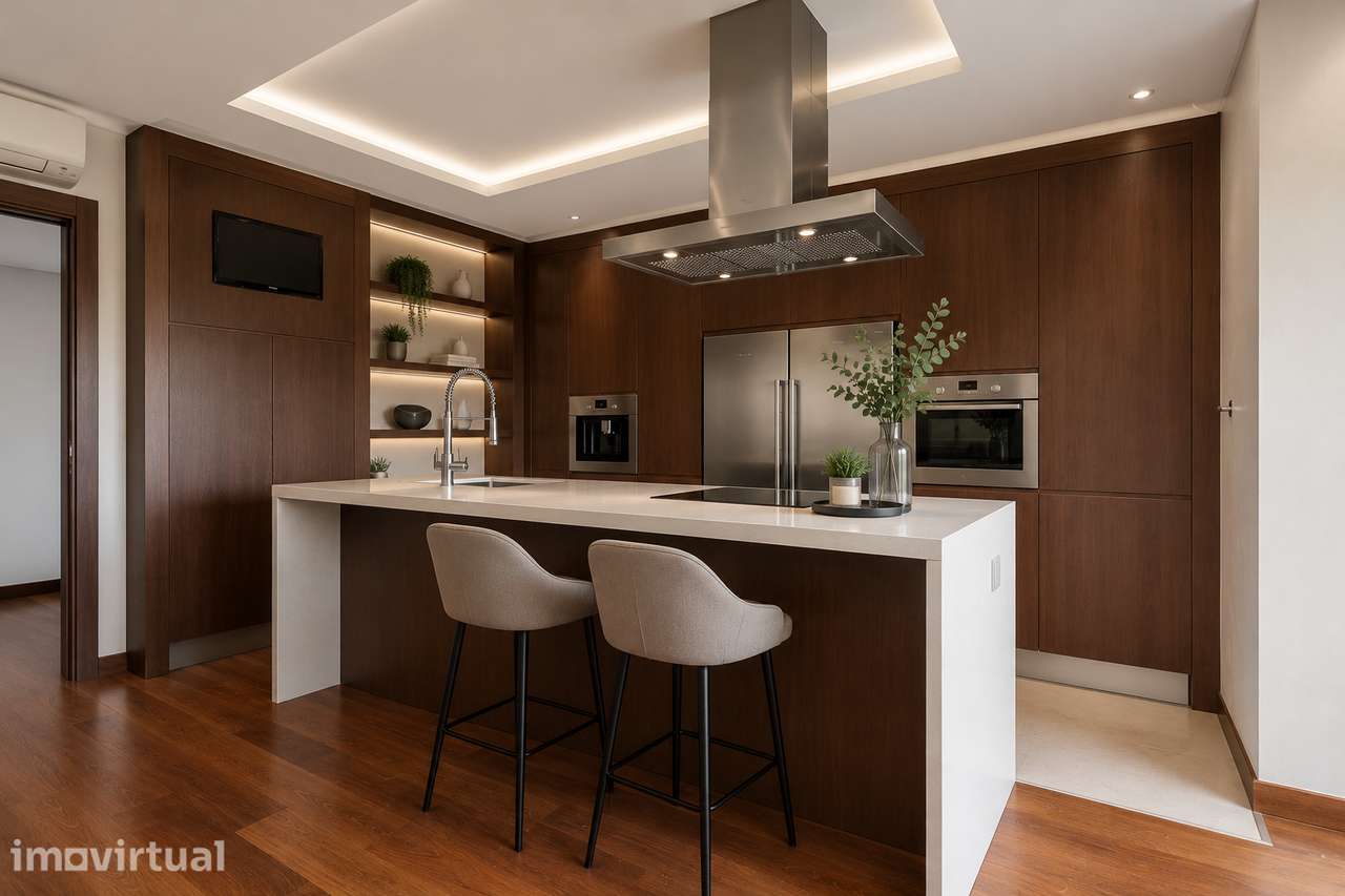 Luxury T4 Residence – Condomínio Privado com Piscina | Acesso Imediato - Grande imagem: 2/20