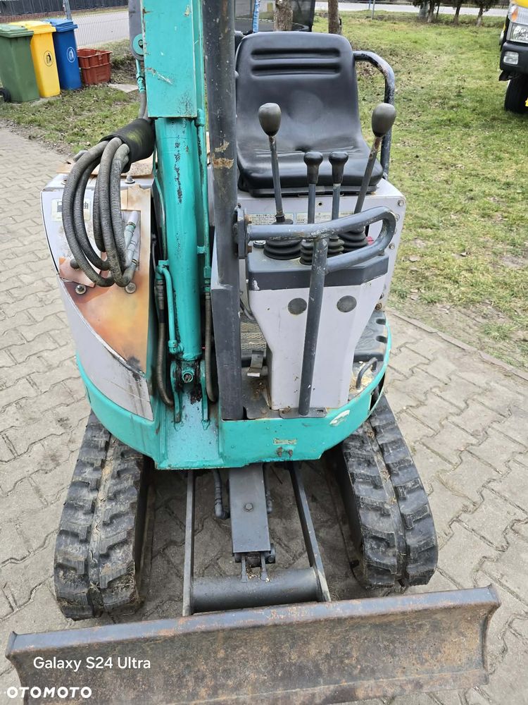 Kubota IHI is9ux Japonska minikoparka Oryginalna po serwisie 1 tona 1653 moto godziny Yanmar Film - 8