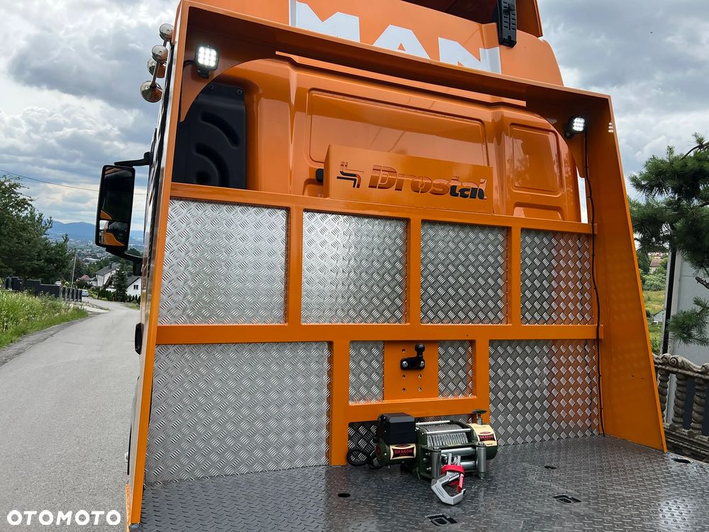 MAN TGX 26.500 | XLX | Euro 6 | 6x2 | INDIVIDUAL | Skrętna Oś | Nowa Zabudowa | Rampy Hydrauliczne | Autolaweta 8,20m | Pomoc Drogowa | Najazd | z Niemiec | STAN PERFEKCYJNY | Tylko 587 tys km | - 23