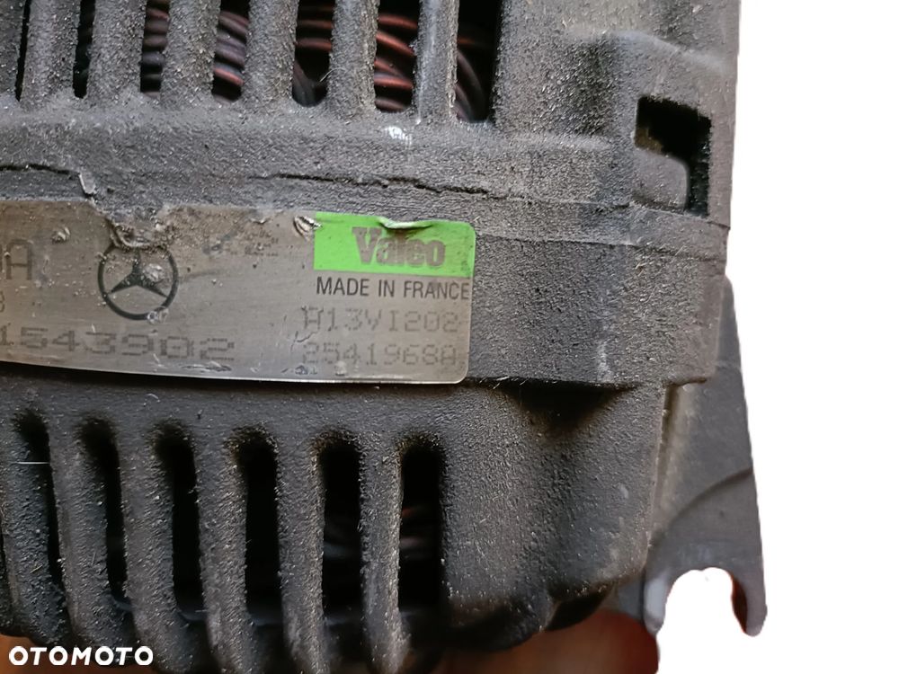 MERCEDES A-klasa W168 97-04 r. 1,7 CDTI ALTERNATOR VALEO + - 5