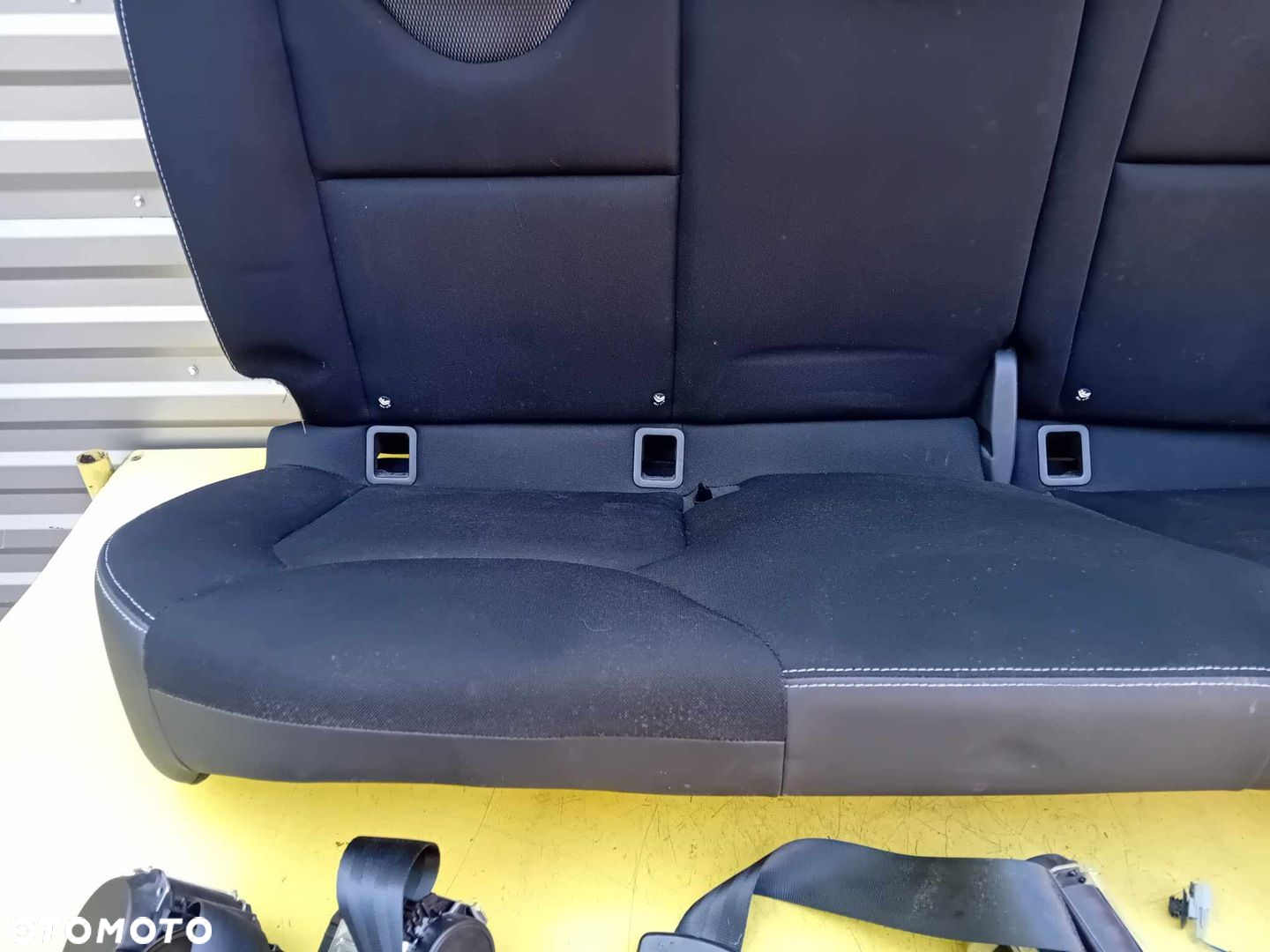 RENAULT CLIO IV FOTELE SIEDZENIA VAN PRZEKŁADKA TYŁ 5D - 4