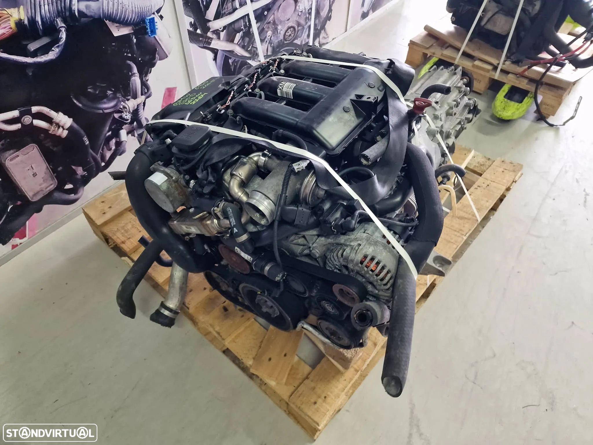 Motor BMW E90 320d 2006 de 163cv, ref 204d4 - 1