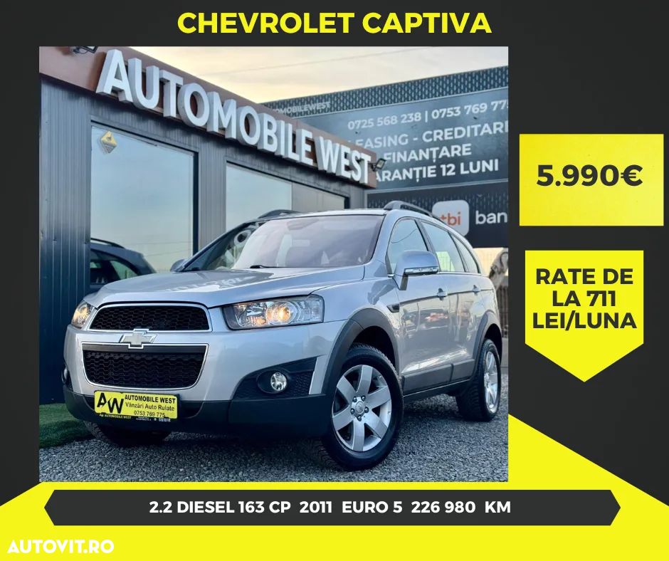 Chevrolet Captiva 2.2D AWD 5 locuri LT - 1