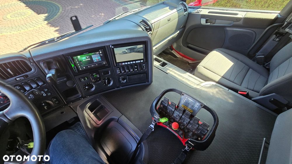 Scania P410 6x2 euro6 + Palfinger PK 19001 - 13