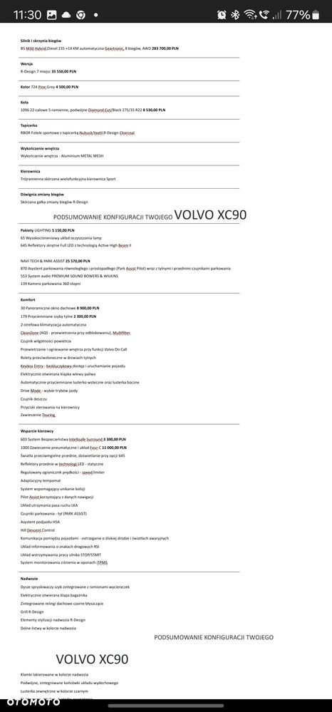 Volvo XC 90 D5 AWD R-Design 7os - 18