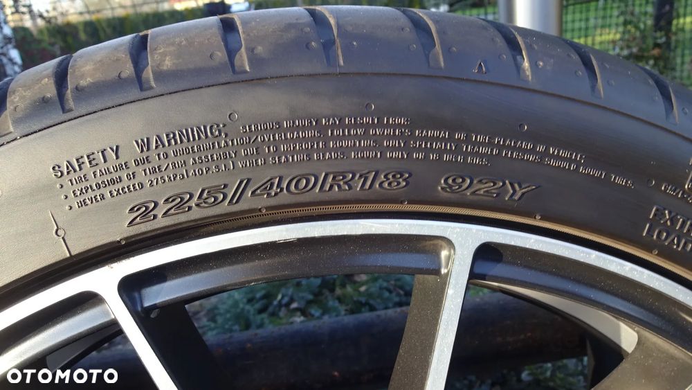 Koła letnie 18'' 5x120 BMW ET45 KBA48879 225/40R18 Nexen 2024r. - 12