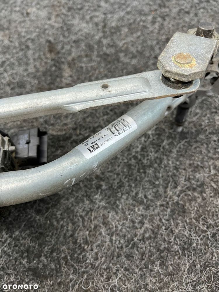 peugeot 207 206 mechanizm wycieraczek silniczek przód 3397020769 - 6