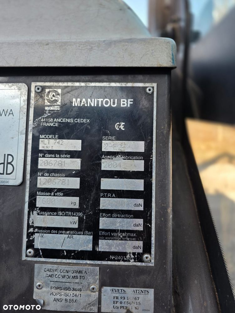 Manitou MLT 742 HLSU Turbo - 7