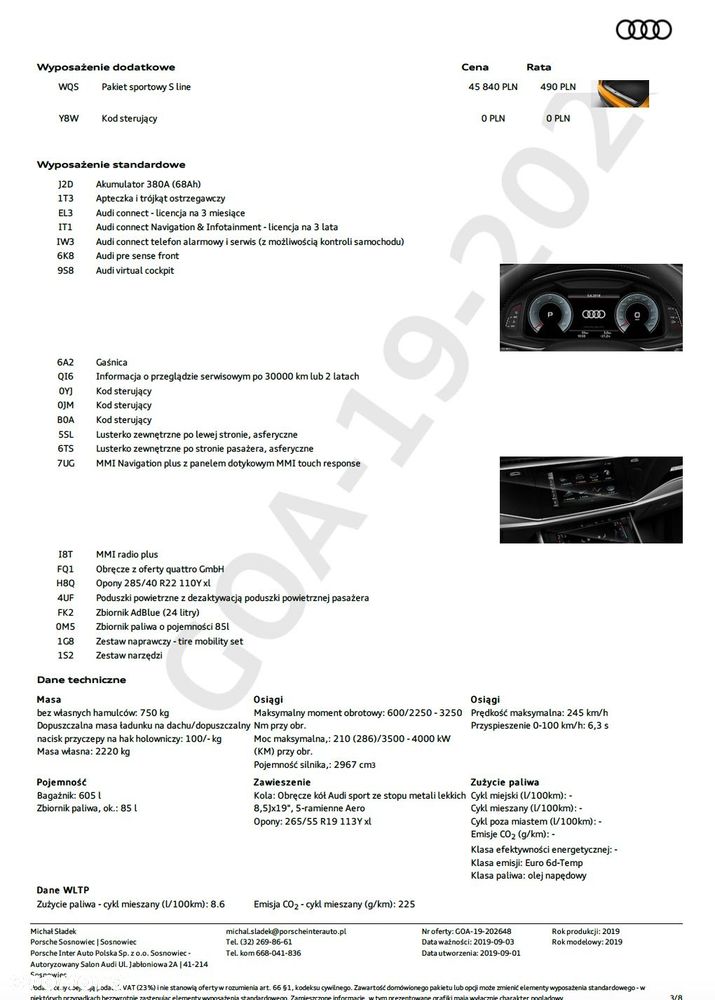 Audi Q8 50 TDI mHEV Quattro Black Edition Tiptronic - 20