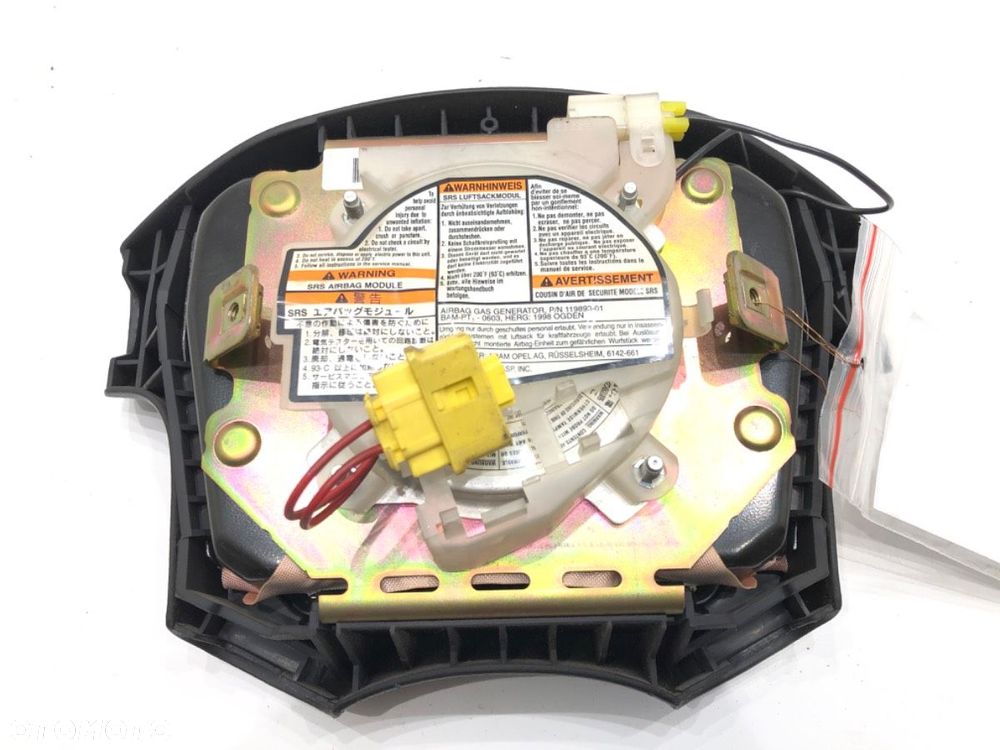 PODUSZKA POWIETRZNA KIEROWCY  ISUZU RODEO samochód terenowy zamknięty 1997 - 2004 3.2 V6 151 kW - 3