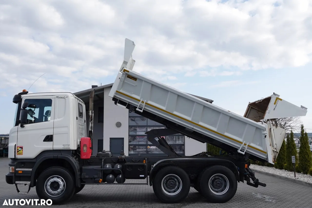 Scania R 420/ 6x4 / 2-SIDE TIPPER / HYDROBRATA / BORDMATIC / HYDROKLAPA / MANUAL / IMPORTAT - 2