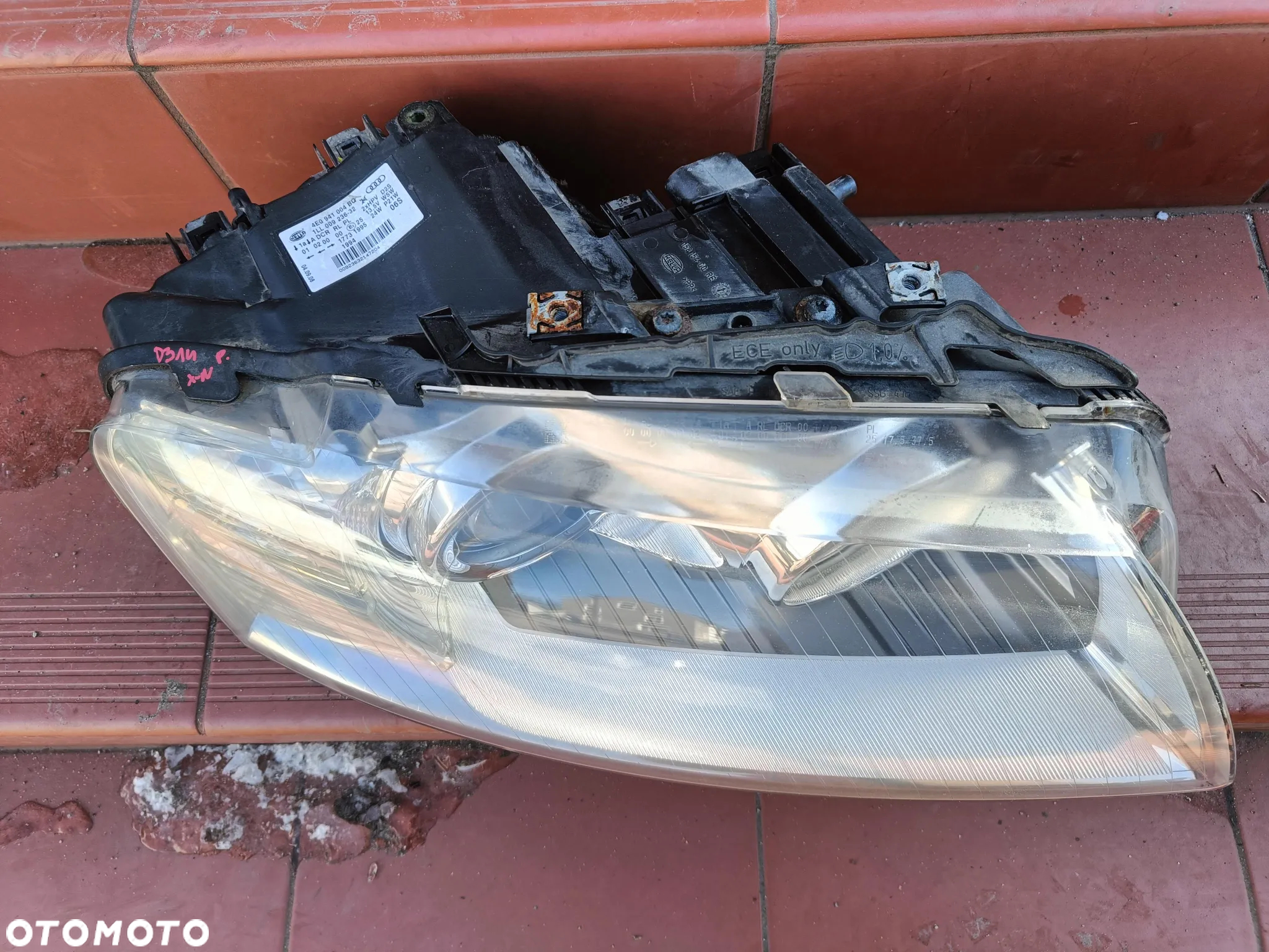 AUDI A8 D3 LIFT LAMPA PRZEDNIA PRZÓD XENON NIE SKRĘTNY LEWA PRAWA - 17