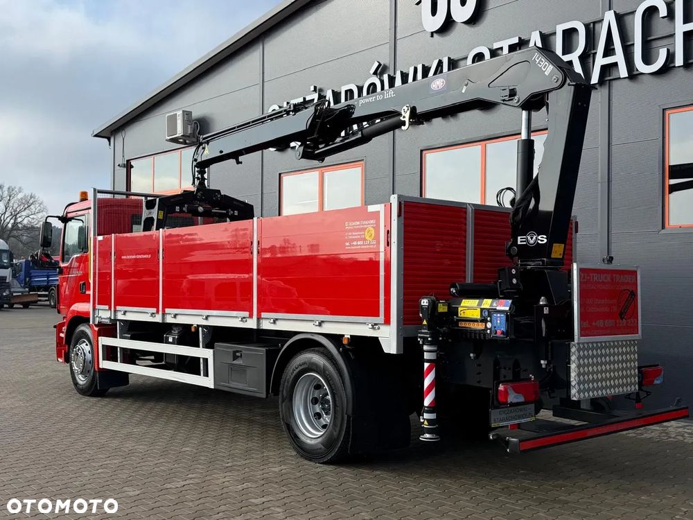 MAN TGM 18.250 // E6 // org. 92000km !!! // 4x2 // manual // skrzynia + HDS HMF z pilotem // TGS TGX TGL budowlanka żuraw dzwig kran crane - 5