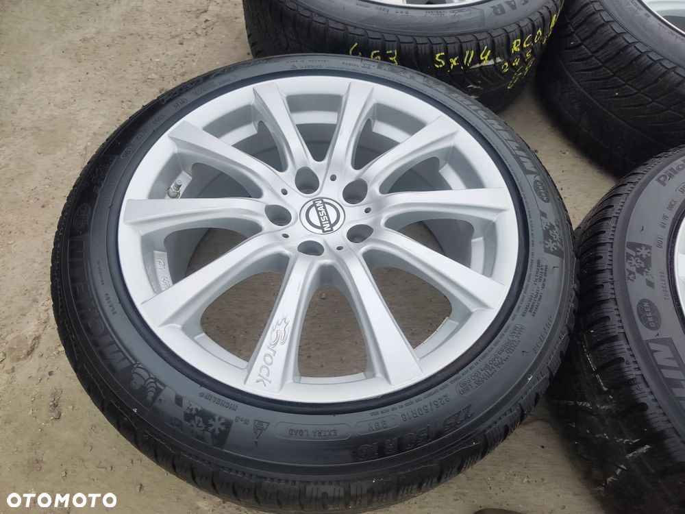 5x114,3 Felgi Aluminiowe Alufelgi 9j 8j 18 Koła Zimowe Zima 5x114 Nissan 350Z 370Z Skyline 7,5-6mm Legnica ALU-RAD 225/50 245/45 - 25