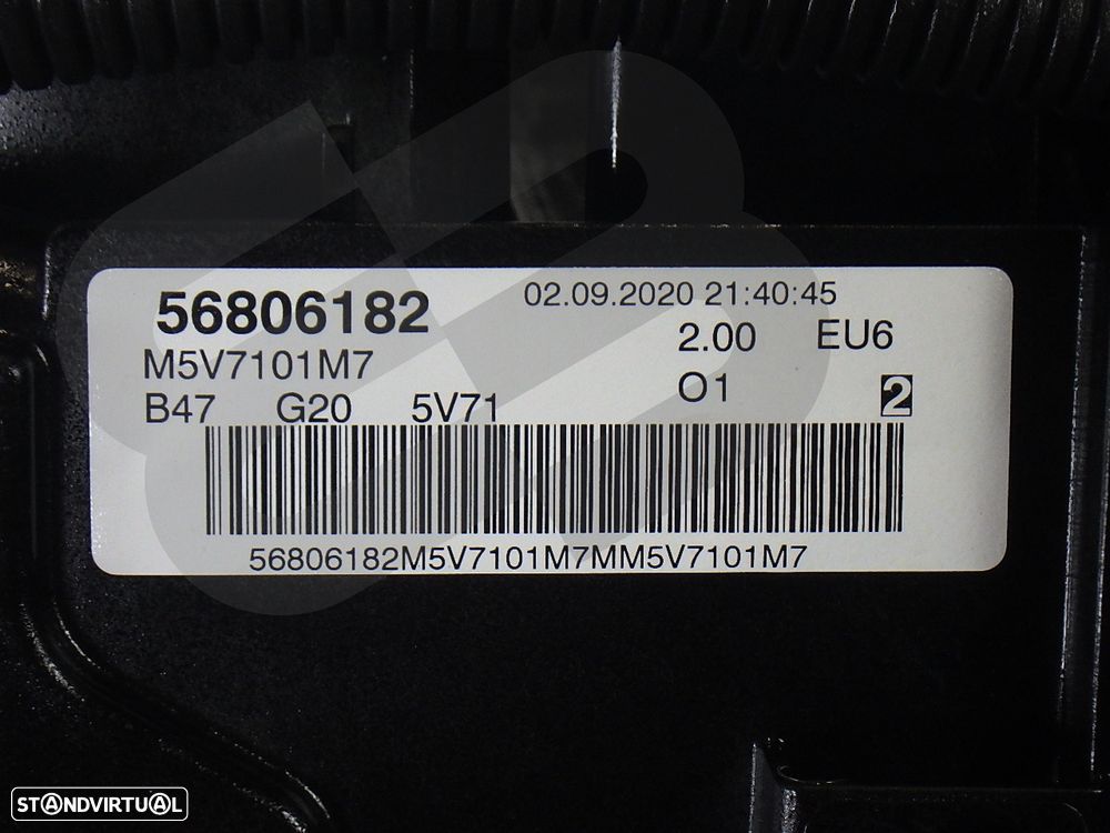 Motor BMW S3 G21 2.0TD 140KW Ref: B47D20B - 4