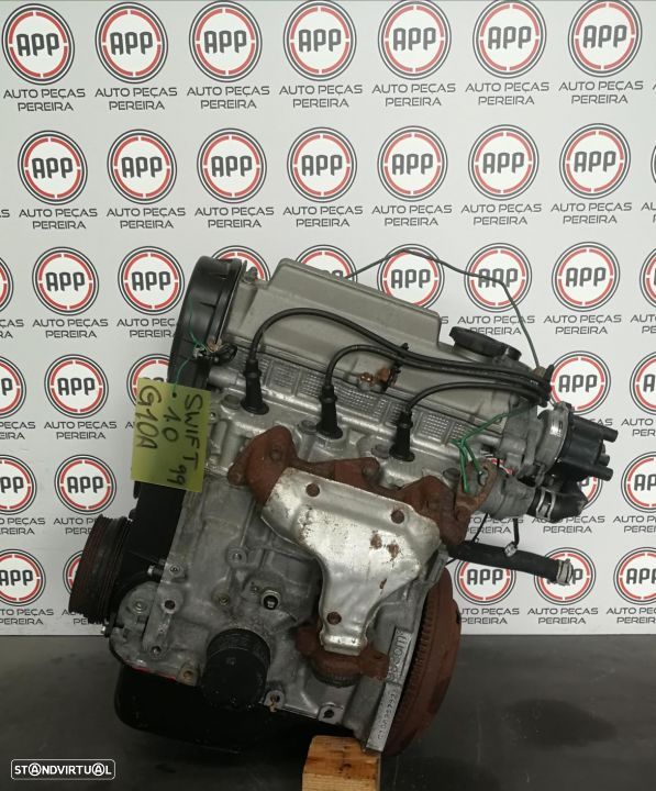 Motor Suzuki Swift de 1999 referência G10A. Aproximadamente 73000 KMS. - 1