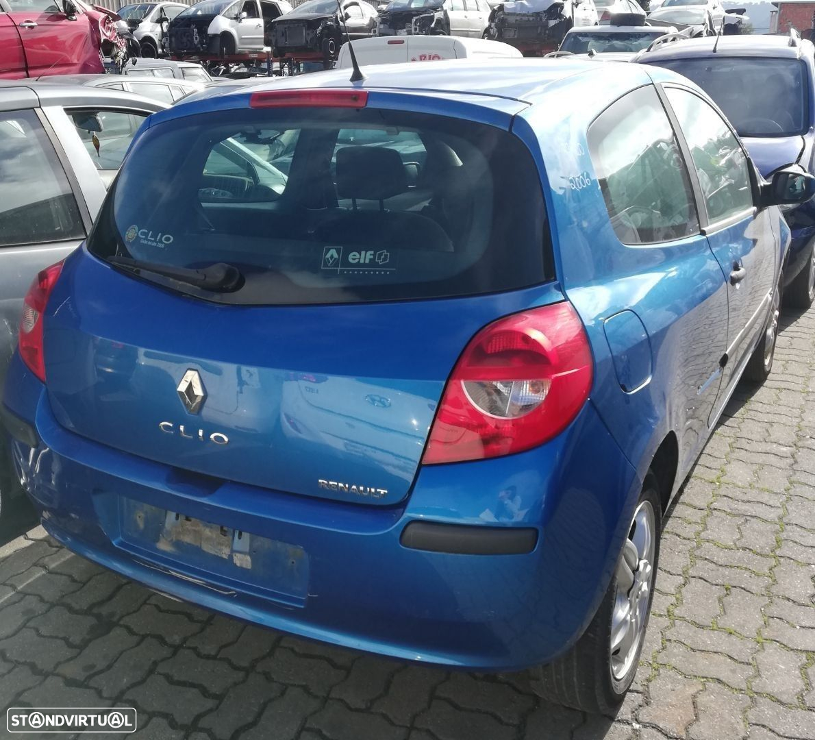 Peças Renault Clio III 2005 a 2010 - 2