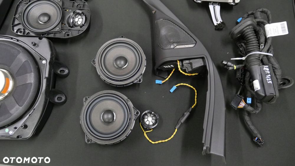 bmw 1 f40 nagłośnienie harman kardon wzmacniacz głośniki wiązka komplet - 9