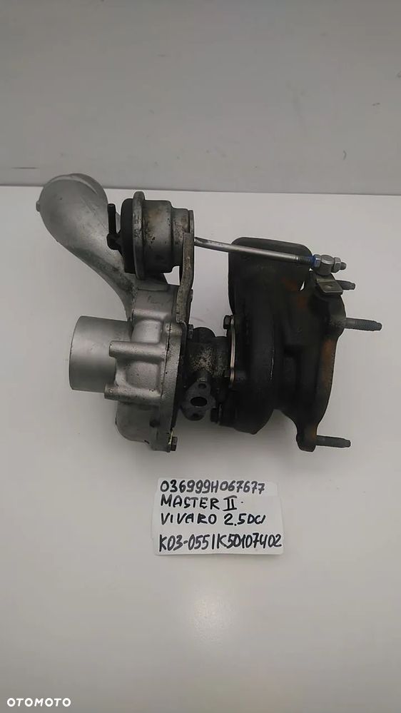 TURBOSPRĘŻARKA MASTER MOVANO INTERSTAR 2.5 DCI - 5
