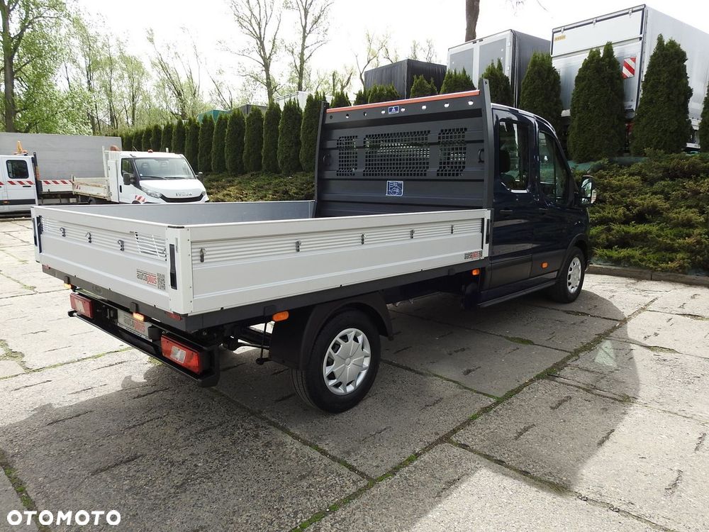 Ford TRANSIT SKRZYNIA PODWÓJNA KABINA DOKA 7 MIEJSC TEMPOMAT KLIMATYZACJA LEDY  130KM - 14