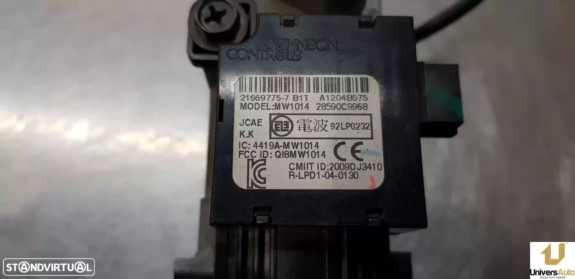 ANTI-ROUBO NISSAN MICRA IV 2013 -216697757B1T - 3