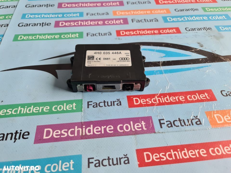 Amplificator antena Audi A3 A4 A5 A6 2015 Cod 4h0035446A - 1