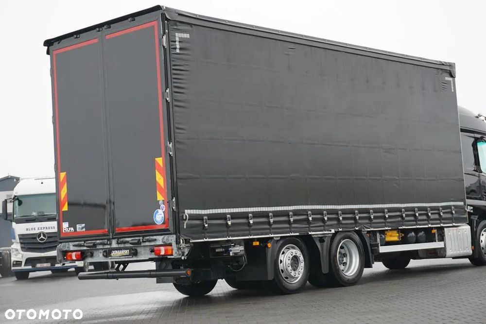 Mercedes-Benz / ACTROS / 2533 / ACC / E 6 / FIRANKA / ŁAD. 15 450 KG / 19 PALET - 34