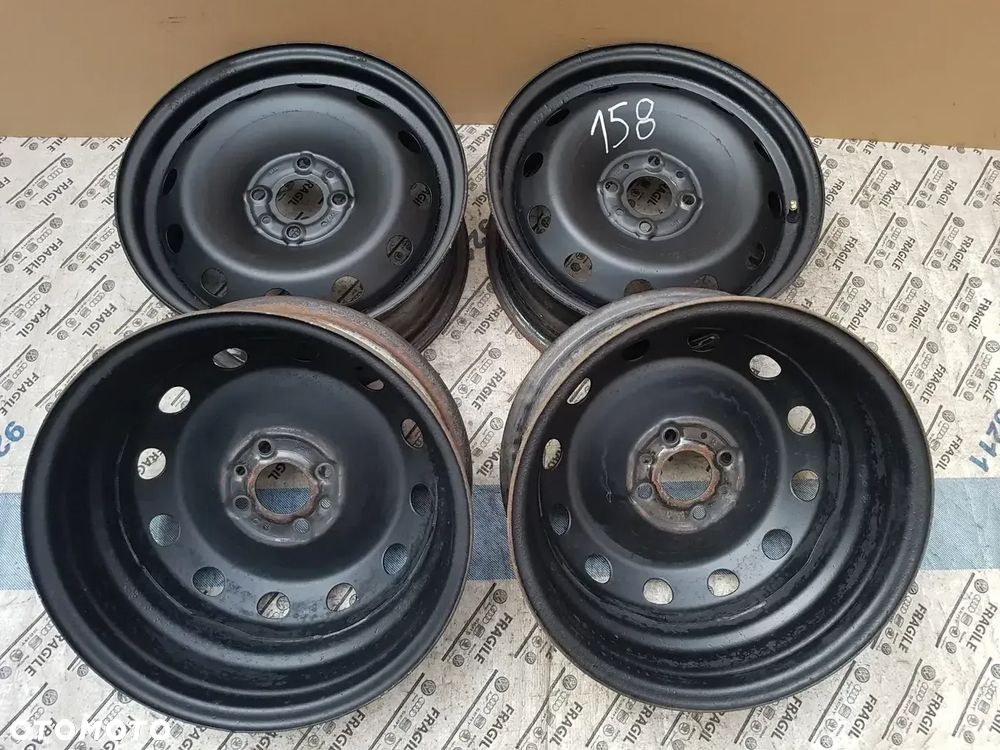 FELGI STALOWE  FIAT 500 PUNTO PANDA  4X98 6JX15 - 9