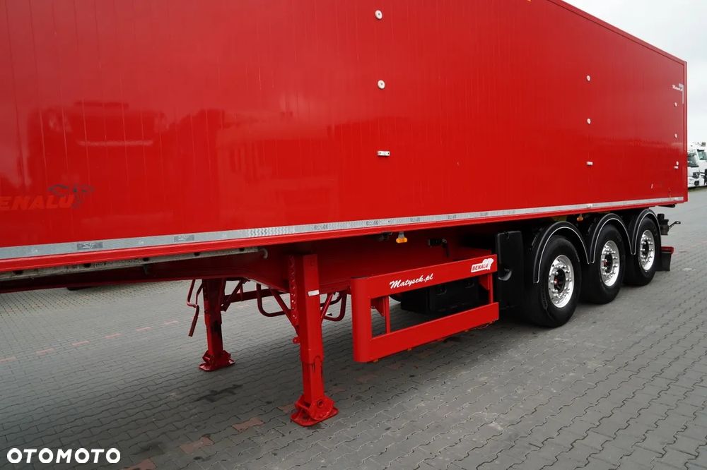 Benalu WYWROTKA 56 m3 / ALUMINIOWA / OŚ PODNOSZONA / SAF / ALUFELGI / - 11