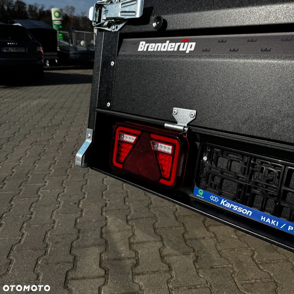 Brenderup 202x116x35 1205 LIMITOWANA CZARNA WERSJA, LAMPY LED, ALUFELGI - 9