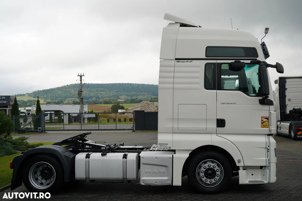 MAN TGX 18.470 / PLATĂ JOSĂ / MEGA / LOC AL CINCILEA REGLABIL / 2020 / NAVI - 9