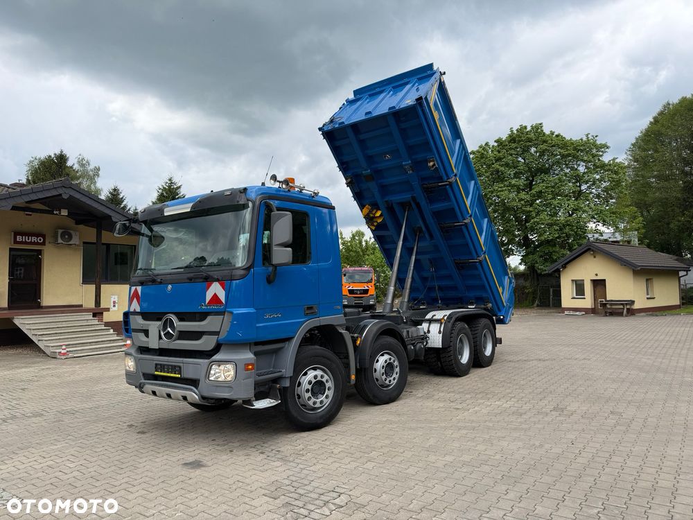 Mercedes-Benz 3544 ACTROS MP3 wywrotka 3-str. MEILLER, plandeka, BORDMATIC - 16