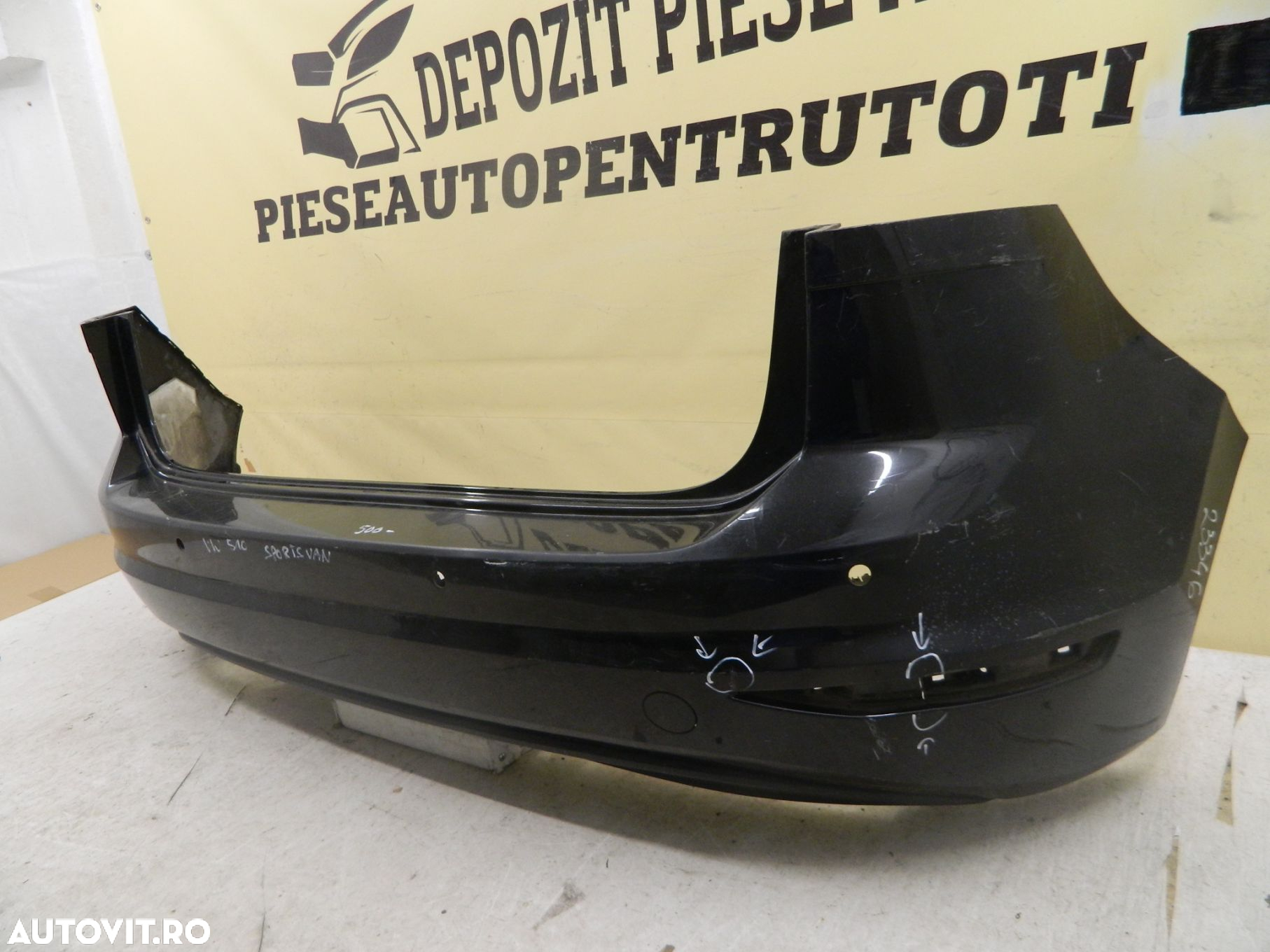 Bara spate BVW Golf sportvan, 2014, 2015, 2016, 2017, cod origine 510807421F. - 4