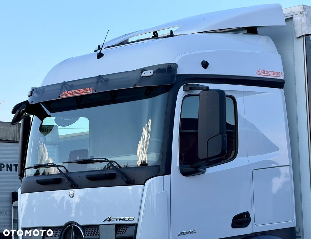 Mercedes-Benz ACTROS 2540 / FIRANKA / WINDA / 20 EUROPALET / OŚ PODNOSZONA / AUTOMAT / E6 / 2018 ROK / NISKI PRZEBIEG / SPROWADZONY - 11