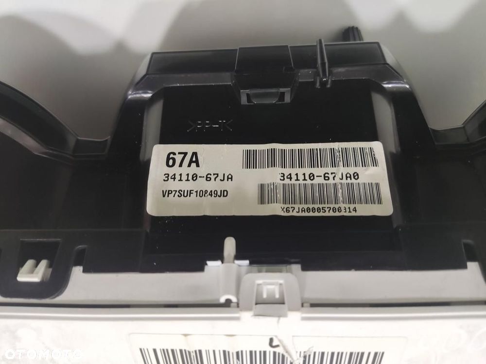 LICZNIK SUZUKI GRAND VITARA II 1.9 DDIS 2005-2010 34110-67JA EUROPA - 9