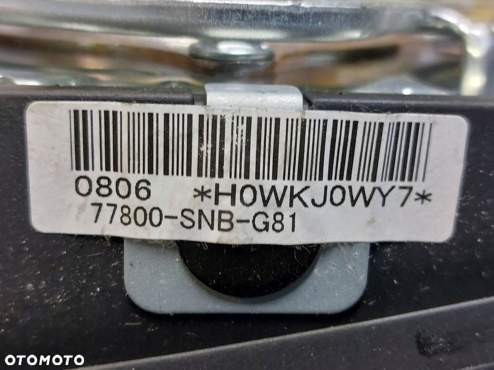 ZESTAW AIRBAG KOKPIT DESKA PODUSZKI PASY MODUŁ HONDA CIVIC VIII SEDAN - 6